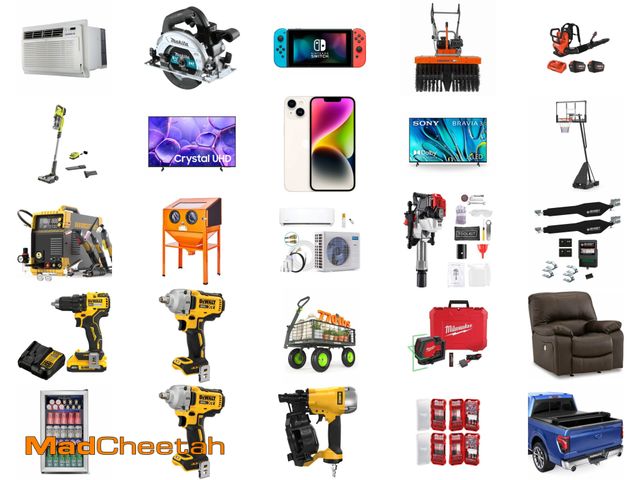 MadCheetah Sturgis - Overstock, Returns - Baby, Home, Tools & Home Improvement, Furniture, Health & Beauty, Electronics, Kitchen, Computers, Toys, Sports and More! - May 28, 2026