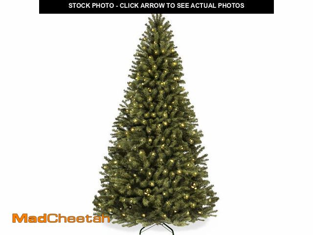 Lot 74-13095314 - Best Choice Products Artificial Christmas Tree, 7.5ft Premium Pre-Lit Spruce Design, Dense Branches ...