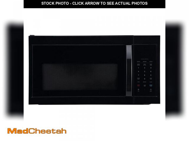 Lot 74-12518402 - Vissani 1.7 cu. ft. 1000-Watt Over the Range Microwave in Black - UNUSED