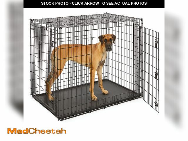 Lot 74-12688854 - MidWest Homes for Pets Solutions Series XXL Double Door 54-Inch Dog Crate for the Largest Breeds, St...