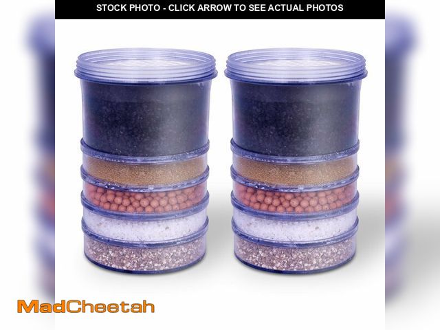 Lot 74-14143972 - 5-Stage Replacement Mineral Filter Cartridge for Countertop &amp; Water Coolers. 5 layers of filtrat...