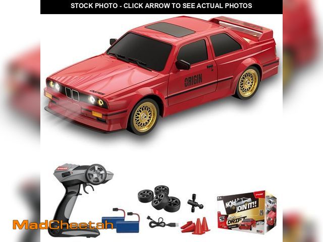 Lot 74-12216844 - Hylukon 1:16 Scale RC Drift Car, 30KM/H 4WD 2.4GHz Remote Control Cars with LED Light, Racing and 4 ...