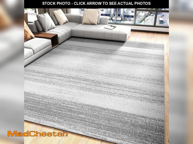 Lot 74-12420033 - VUNATE 8'x10' Area Rugs for Living Room Washable Rugs Modern Abstract Area Rug Soft Contemporary Neu...