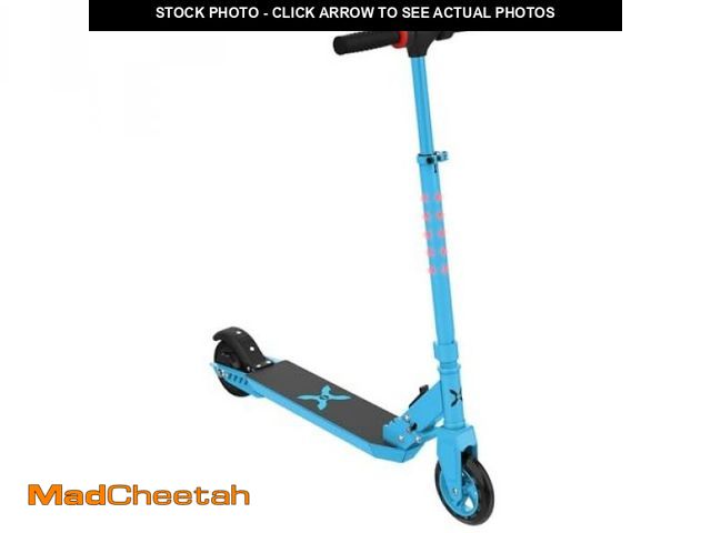 Lot 74-12171562 - (DISPLAY IS BROKEN) Hover-1 Comet Electric Scooter for Children  LED Headlight  10 Mph Max Speed  Bl...