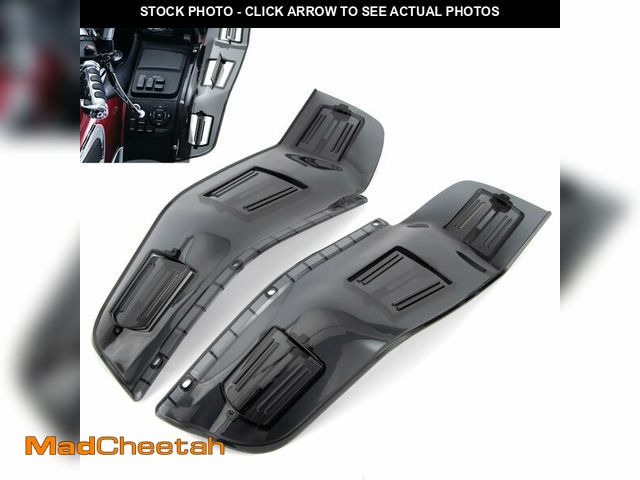 Lot 74-14056373 - Adjustable Vented Wind Deflector for Goldwing GL1800 F6B 2001-2017, PSLER Side Spoilers Wing Air Gua...