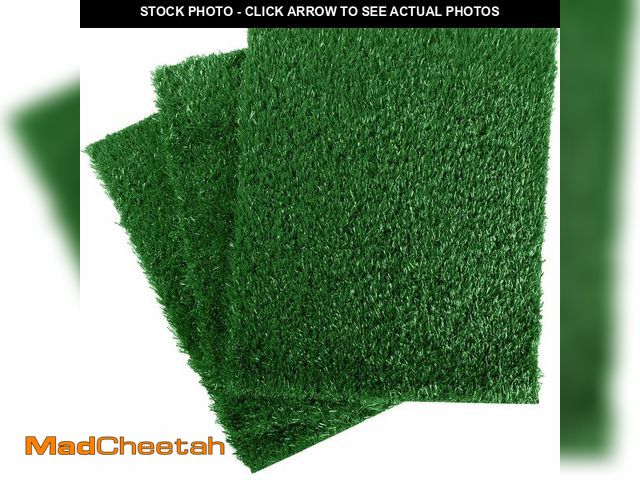 Lot 74-14582049 - PETMAKER Artificial Grass Puppy Pee Pad for Dogs, Set of 3, 20" x 30" - UNUSED
