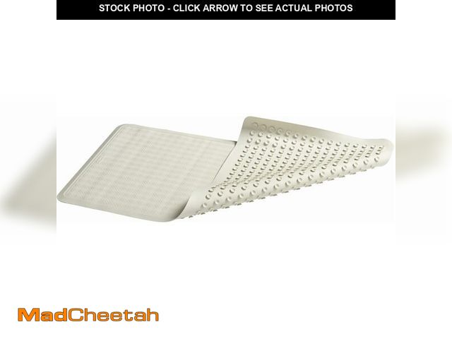 Lot 74-12544347 - Rubbermaid Commercial Products Bath Tub and Shower Mat, 36-Inch X 18-Inch, White, Extra Long, Machin...