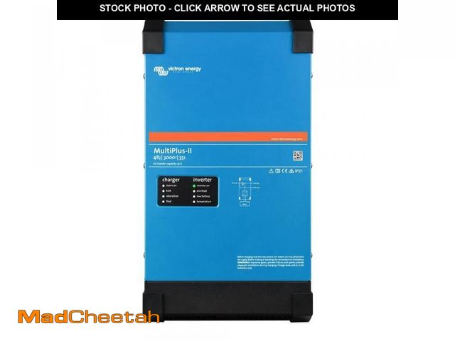 Lot 74-12541122 - Victron Energy MultiPlus-II - Power Inverter - Pure Sine Wave Inverter Charger for 35 amp Battery - ...