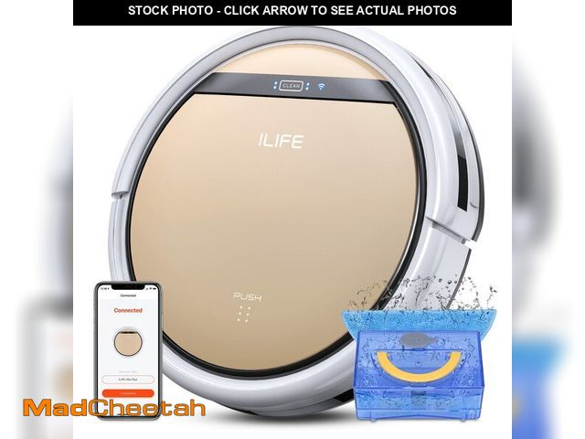 Lot 74-13544247 - ILIFE V5s Plus Robot Vacuum and Mop Combo with Wi-Fi/App/Alexa, Automatic Self-Charging Robotic Vacu...