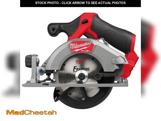 Lot 74-13135174 - Milwaukee M12 FUEL 12V Lithium-Ion Brushless 5-3/8 in. Cordless Circular Saw (Tool-Only) - USED