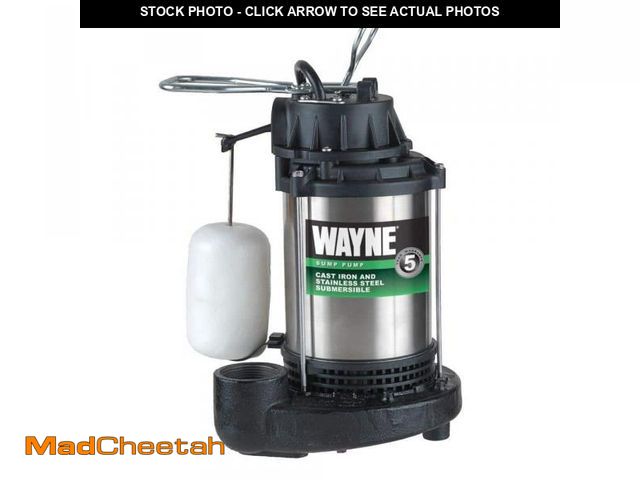 Lot 74-12365672 - Wayne 1 HP Subersible Sump Pump - UNUSED