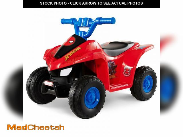 Lot 74-12405733 - 6V Spiderman ATV  Battery Powered Ride on  by Hyper Toy Company - UNUSED