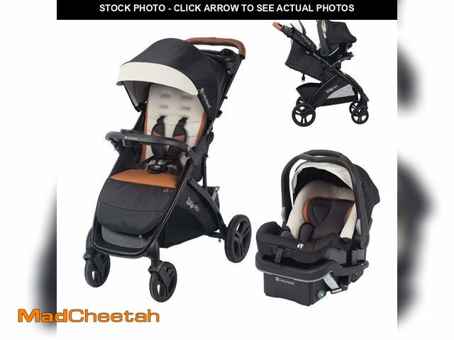 Lot 74-12931464 - Baby Trend Tango PRO Travel System with Secure-Lift Infant Car Seat, Dash Tan - UNUSED