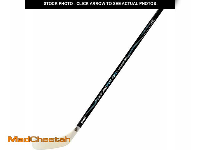 Lot 74-12665060 - Franklin Sports Street Hockey Sticks - Youth Street Hockey Stick - Wood and Fiberglass Shaft - ABS B...