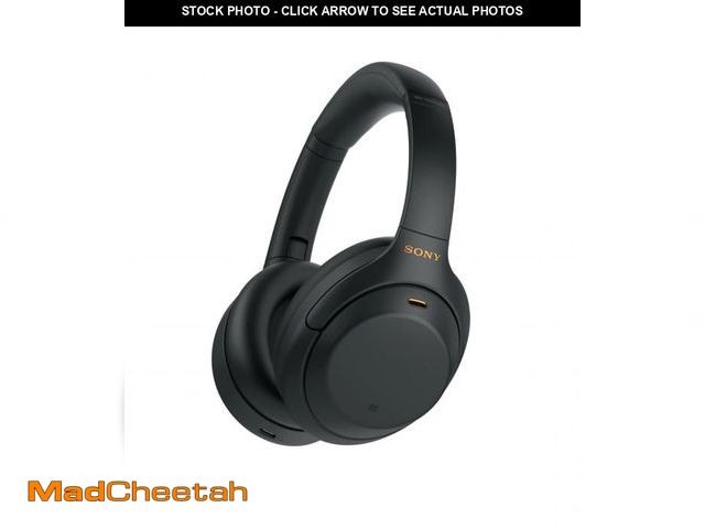 Lot 74-12220877 - Sony WH-1000XM4 Wireless Premium Noise Canceling Overhead Headphones with Mic for Phone-Call and Ale...