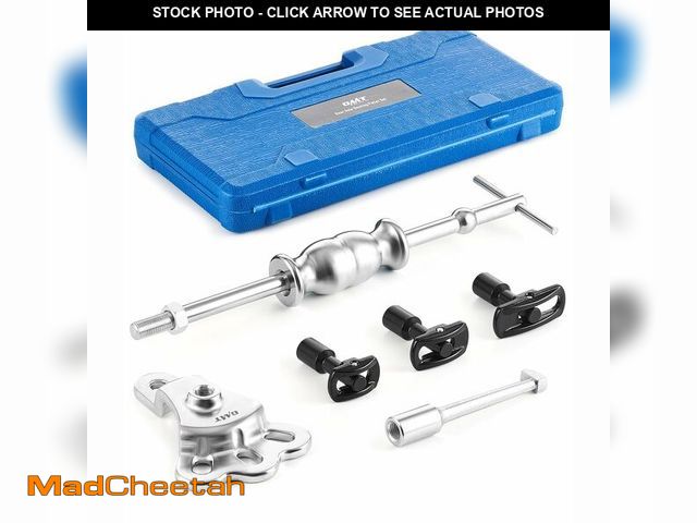 Lot 74-14270855 - Orion Motor Tech Rear Axle Bearing Puller Tool Kit and Slide Hammer Set, Axle Seal and Bearing Remov...