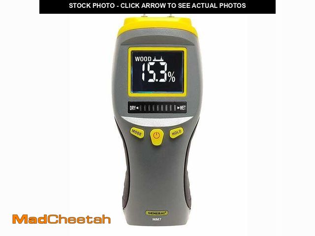 Lot 74-12776721 - General Tools Pin Type Digital Moisture Meter for Water Damage and Mold Prevention - UNUSED