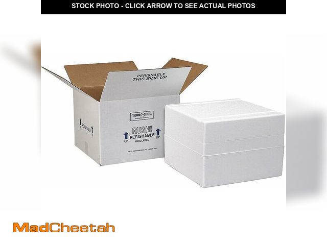 Lot 74-12827265 - Polar Tech XM15C Thermo Chill Expand-em Series Insulated Carton with Foam Shipper, 10-5/8" Length x ...