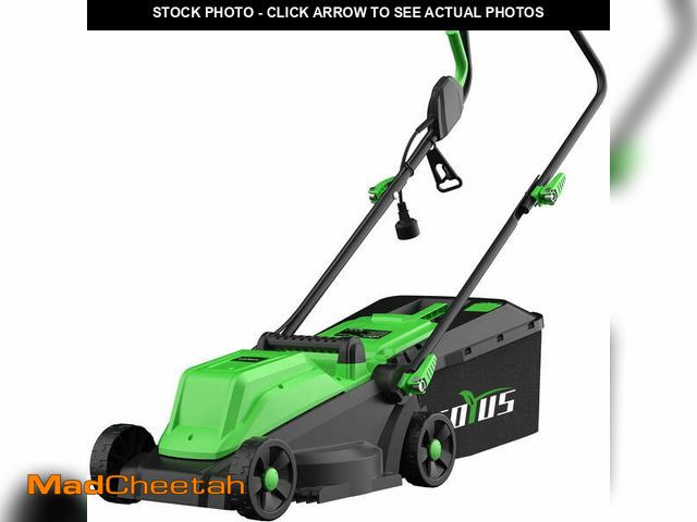 Lot 74-12850044 - SOYUS Electric Lawn Mower Corded, 13" 11-Amp Lawn Mowers with 8 Gallon Collection Bag - UNUSED