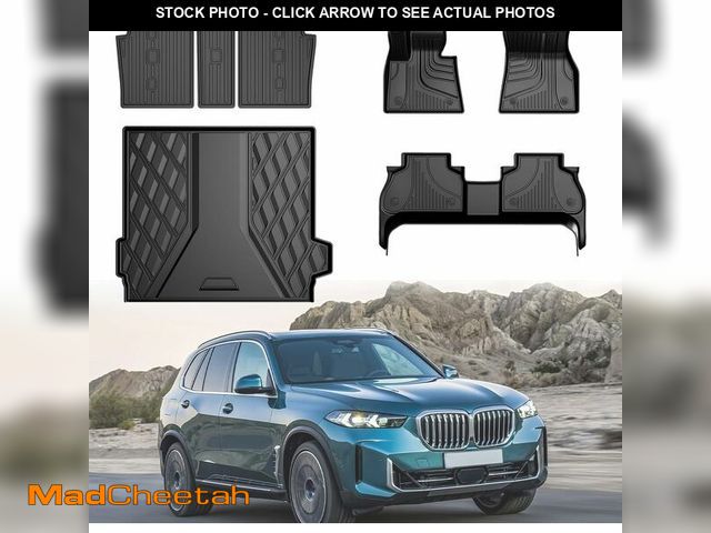 Lot 74-13709598 - Floor Mats &amp; Cargo Liner &amp; Backrest Mat Compatible with BMW X5 2026 2025-2019 ONLY 5 Seats (...