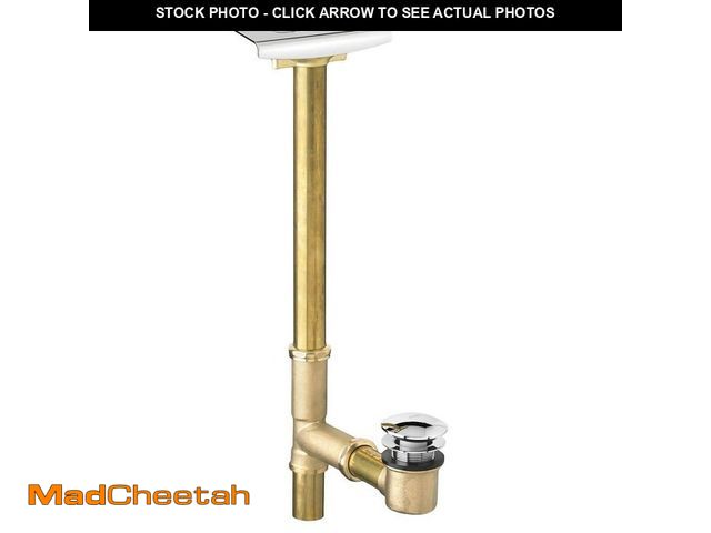 Lot 74-13049524 - American Standard Max 1-1/2 in. Brass Deep Soak Drain in Polished Chrome - UNUSED