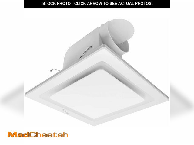 Lot 74-13626324 - Jinhong Bathroom Fan Ceiling Mount Exhaust Ventilation Fan Ceiling Exhaust Fan Extractor Fan 141 CFM...