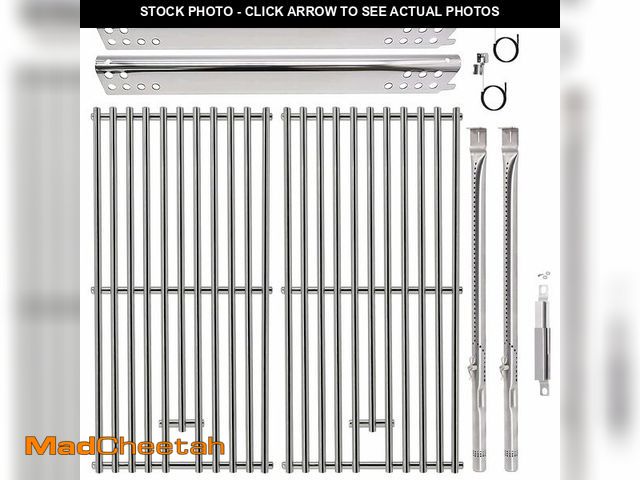 Lot 74-14267795 - Grill Grates Parts for Charbroil Tru Infrared 2 Burner 463672416, 463633316, 463672019, 463645015, 4...