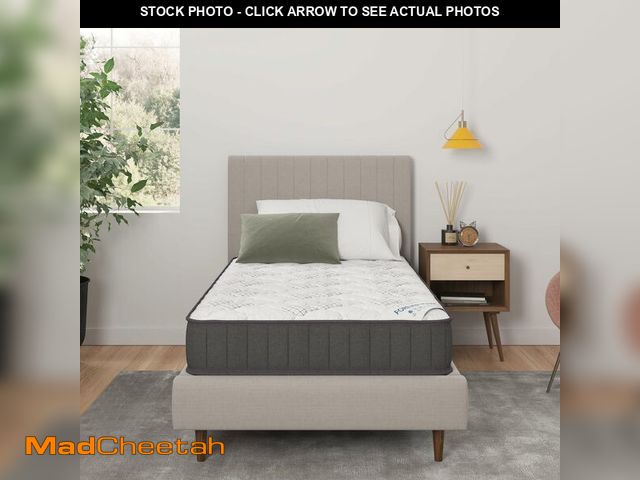Lot 74-12572453 - Ottomanson 9" Hybrid Twin Mattress - Rock Hard Feel - Made in USA - Individually Pocketed Coils &amp...