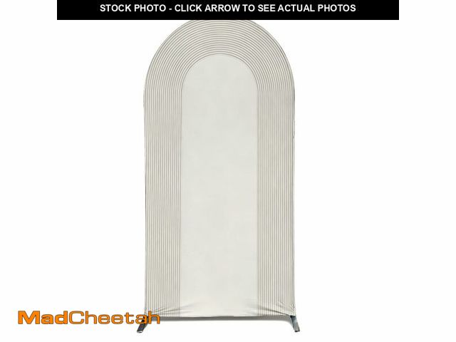 Lot 74-14476477 - Haploquest Ripples Arch Backdrop Cover Spandex Background for Baby Birthday Baby Shower Wedding Part...