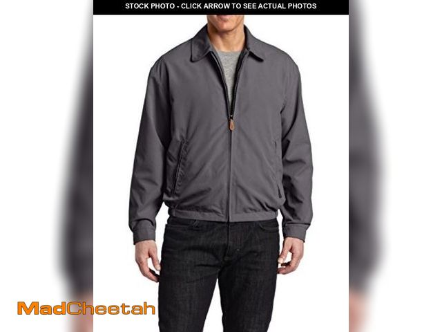 Lot 74-12414981 - London Fog Mens Auburn Zip-Front Golf Jacket (L) - UNUSED