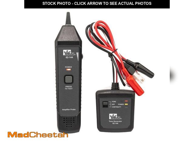 Lot 74-12856843 - IDEAL Tone and Probe Wire Identifier - USED