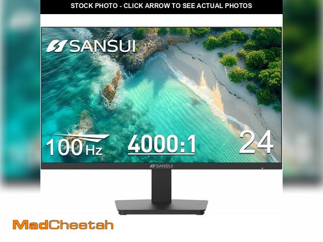 Lot 74-13697054 - SANSUI Monitor 24 inch 100Hz Computer MonitorÃÂ¤ÃÂ¸ÃÂ¨FHD 1080P PC MonitorÃÂ¤ÃÂ¸ÃÂ¨HDMIÃÂ¤ÃÂ...