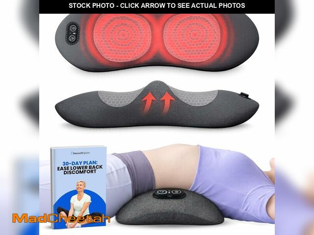 Lot 74-13710544 - SmoothSpine Triple Fusion Back Massager - The Official Smooth Spine Back Massager with Heat - 3-in-1...