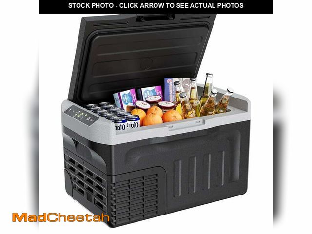 Lot 74-12561635 - Simzlife 12 Volt Car Refrigerator 22 Quart Portable Fridge Freezer Compressor Cooler 12/24V DC 110~2...