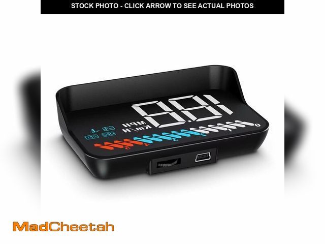 Lot 74-13625614 - Heads up Display for Cars Car HUD M7, Digital Speedometer for Car OBD/GPS Smart Gauge, Driving Speed...