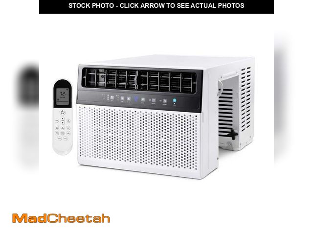 Lot 74-13677344 - COWSAR 12,000 BTU (8,100 BTU DOE) 120-Volt Window Air Conditioner w/Dehumidifier up to 550 sq. ft. W...