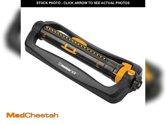 Lot 74-12746644 - Melnor 4,500 sq. ft. Turbo Oscillating Sprinkler with Flow Control - UNUSED