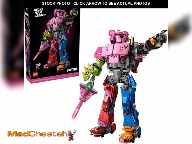 Lot 74-14588053 - LEGO Fortnite Mecha Team Leader - Collectible Building Set for Adults - Gaming Room Decor - DIY Kit ...