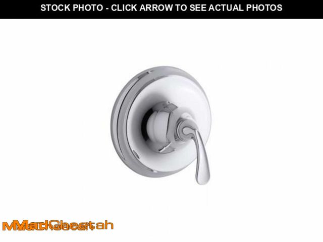 Lot 74-11504657 - Kohler TS10277-4-CP FortÃ©(R) Sculpted Rite-Temp(R) valve trim, Polished Chrome - UNUSED