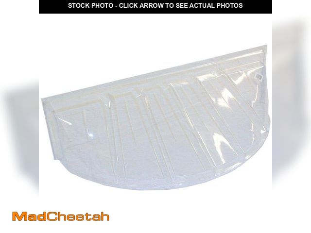 Lot 74-14360844 - 44.5 in. W x 14.25 in. H x 17.625 in. D Round Plastic Window Well Cover - UNUSED
