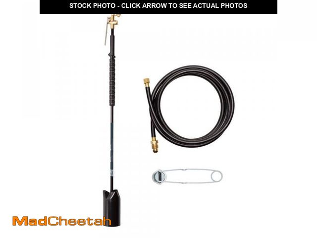 Lot 74-12414044 - Bernzomatic Firestarter Blaze Torch Compatible with 20 lb. Propane Tank with Adjustable Wide Brush F...