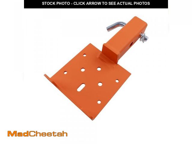Lot 74-12436734 - GRIPWAY Trailer Hitch Winch Mount Plate 2"" Receiver Hitch Winch Mount Fit for Trailer ATV UTV SUV T...