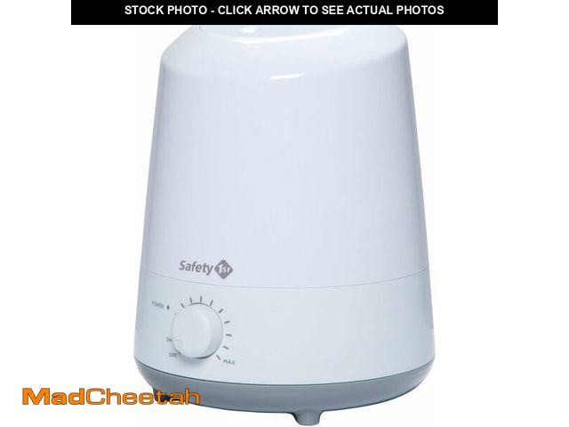 Lot 74-13042391 - Safety 1st Stay Clean Humidifier, Ultrasonic Mist, One Gallon Easy to Fill Tank, LED Light, and Filt...