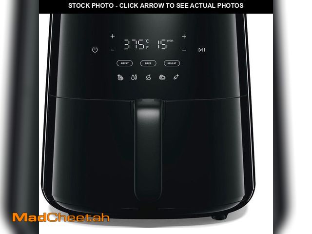 Lot 74-14182175 - Frigidaire 5.3 qt. Black Air Fryer with 3-in-1 Functionality - UNUSED