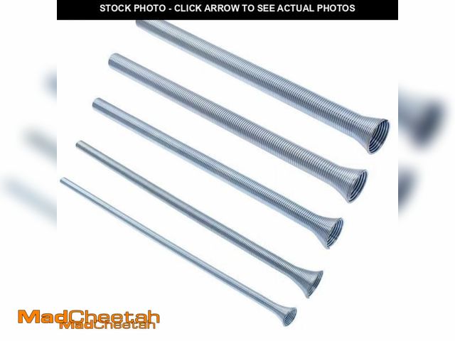 Lot 74-11982655 - PHITUODA 5 Pack Spring Tube Bender Set 1/4'', 3/8'', 1/2'', 5/8'' and 3/4'' for Copper, Aluminum and...