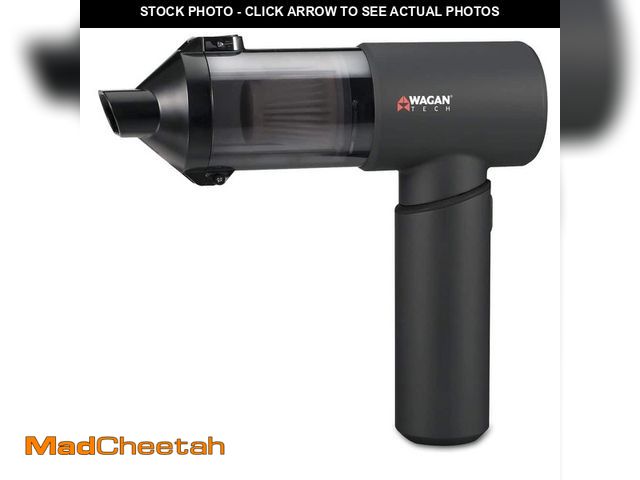 Lot 74-12664017 - Wagan Tech Jet and Vac Bagless Cordless HEPA Handheld Vacuum and Air Blower for Multisurface in Blac...