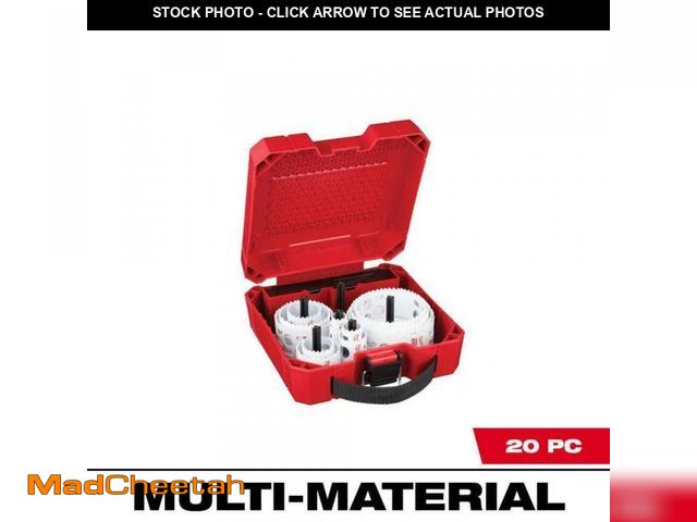 Lot 74-12517269 - Milwaukee Hole Dozer General Purpose Bi-Metal Hole Saw Set (20-Piece) - UNUSED