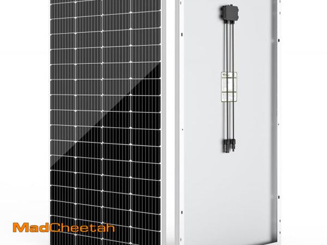 Lot 74-12366047 - HQST 200 Watt Solar Panel, 9BB Monocrystalline Solar Panels with 25% Efficiency, Grade A+ Cells, IP6...