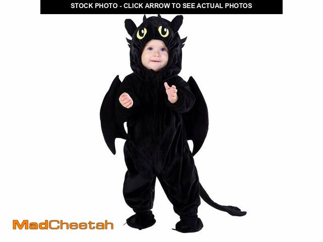 Lot 74-14214360 - Toddler Dragon Costume, Baby Animal Cosplay Newborn Boys Girls, Infant Halloween Onesie Clothes Chil...