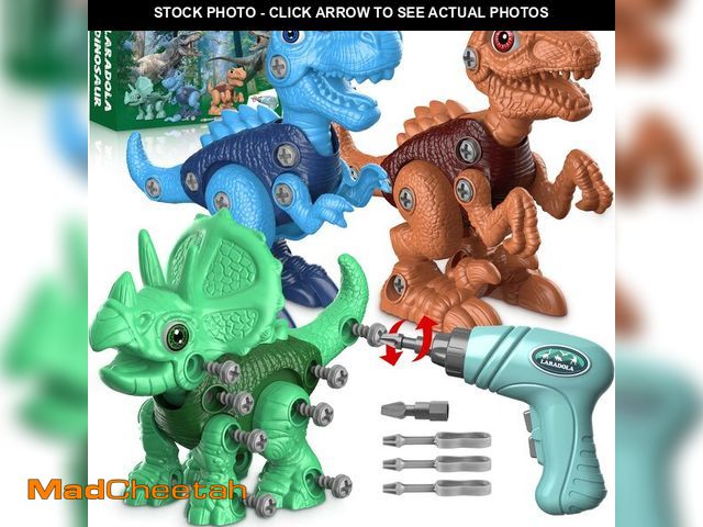 Lot 74-13571260 - Laradola Dinosaur Toys for 3 4 5 6 7 8 Year Old Boys, Take Apart Dinosaur Toys for Kids 3-5 5-7 STEM...